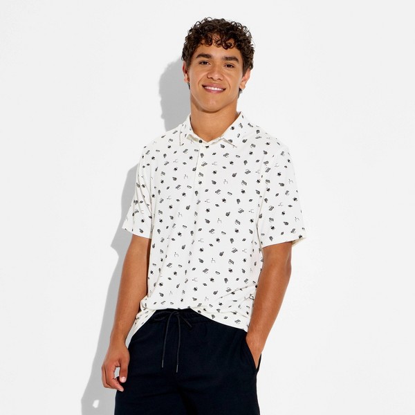 Playera polo con estampado de juego para hombre - Goodfellow & Co™ 2
