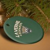 University of La Verne Primary Logo Porcelain Holiday Christmas Tree Ornament - 4 of 4