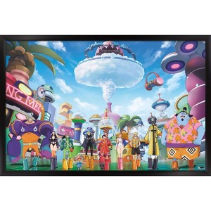 Trends International One Piece: Egghead Arc - City Group Framed Wall Poster Prints - 1 of 4