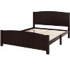Okak All Size Farmhouse Platform Bed Frame with Support Slats & Strong Structure,Solid Wood Primary Bed No Box Spring Needed - 4 of 4