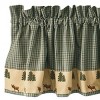 Park Designs Green Northern Exposure Valance 14"L - 3 of 3