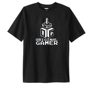 KingSize Men's Big & Tall Nostalgia Graphic Tee - 1 of 2