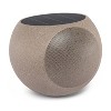 Victrola Zen Outdoor Bluetooth Solar Speaker - Stone - 3 of 4