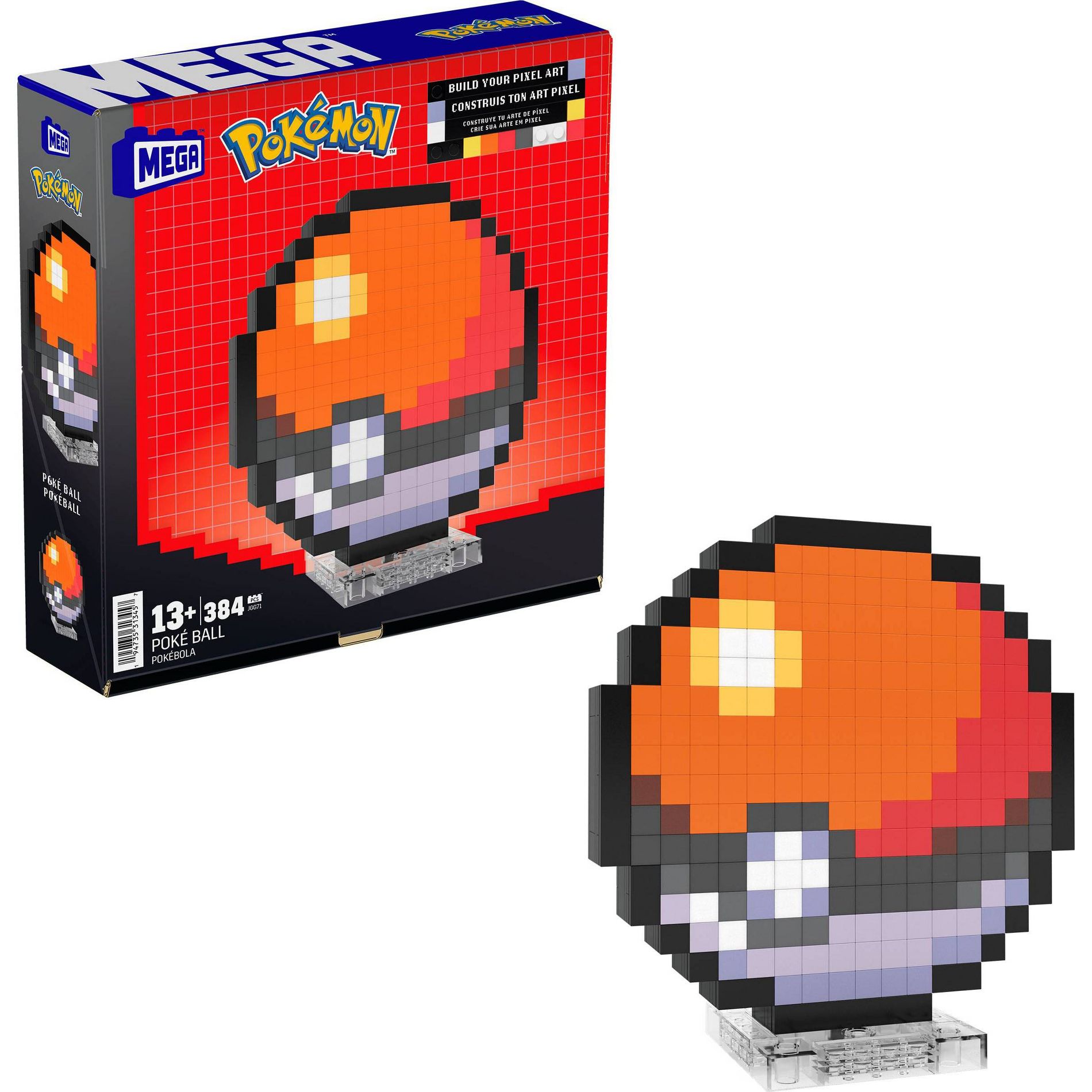 Mega Pokemon Pixel Pokeball