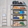 G-Rack Galvanised Steel Garage Shelving Units - 5 Tier - Gray - image 2 of 4