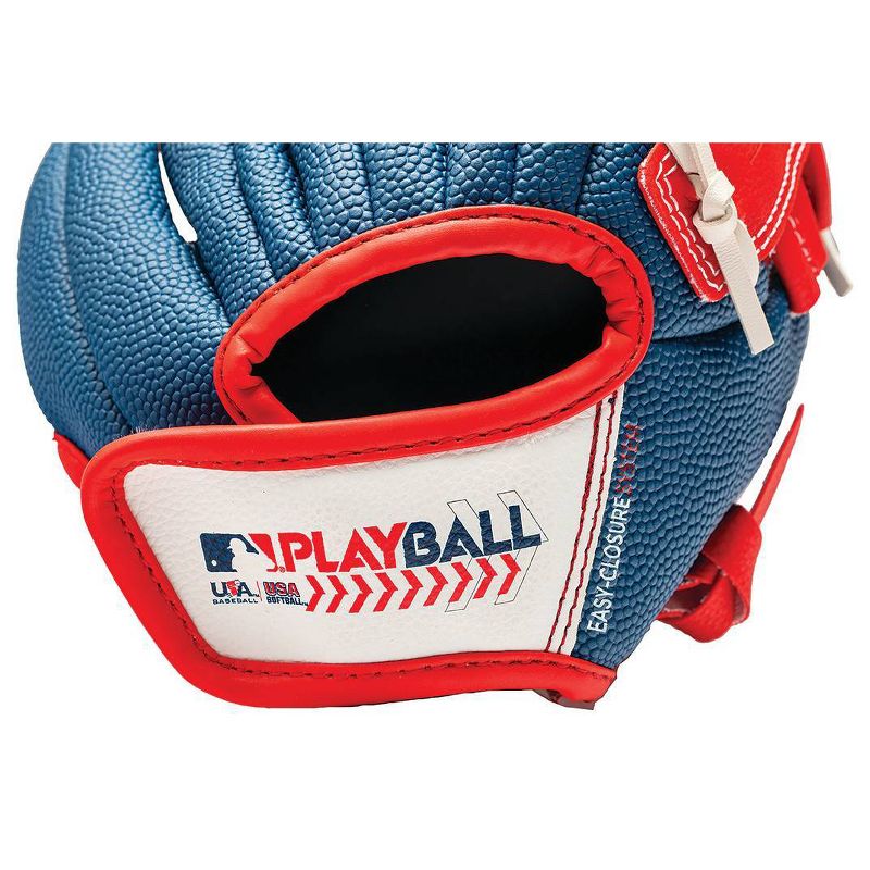 Franklin Sports MLB Playball Air Tech 8.5 Glove - Blue/Red, 3 of 7