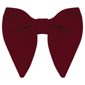 Allegra K Men's Pre-tied Solid Color Formal Party Prom Velvet Bow Ties One Size - 1 of 4