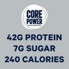 Core Power Fairlife Elite Milk Shake, Chocolate - 14 Fl Oz Bottle (Pack of 12) - 4 of 4