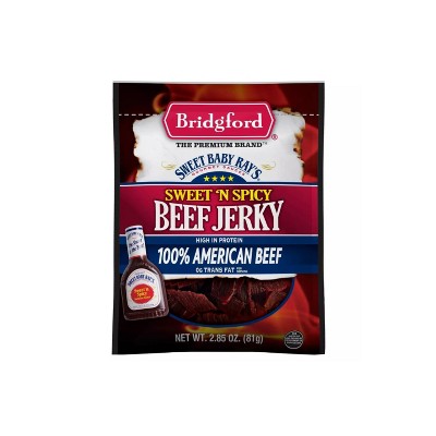 Bridgford Sweet Baby Ray's Sweet N Spicy Beef Jerky