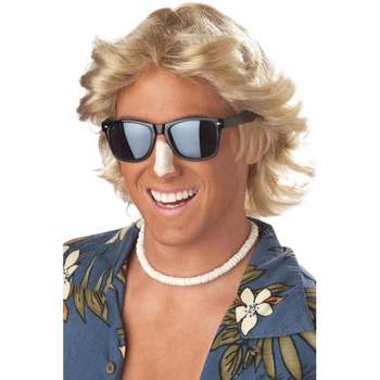 California Costumes 70's Feathered Hair Costume Wig (Blonde)