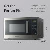 Farberware 0.9 cu. ft. Countertop Microwave Oven – 900W Power, Auto Cook Settings, Defrost, and Safety Lock – Stainless Steel - 4 of 4