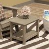 WestinTrends Outdoor Patio All-weather Modern Side Table - 2 of 3