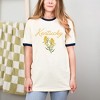 Simply Sage Market Women's Kentucky Flower Colorful Short Sleeve Ringer Tee - 2 of 3
