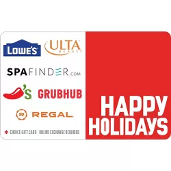 Happy Holidays Gift Card $150 (Email Delivery)