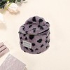 Unique Bargains Leopard Print Drawstring Makeup Bag 1 Pc - 3 of 4