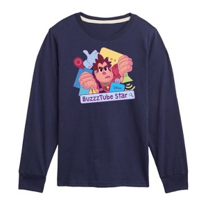 Boys' - Disney - BuzzTube Star Long Sleeve Graphic T-Shirt - 1 of 3