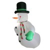 Northlight LED Lighted Inflatable Snowman Outdoor Christmas Decoration - 8' - 2 of 2