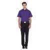 Gioberti Men's Short Sleeve Solid Dress Shirt - 4 of 4