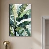 Art Remedy Banana Leaves Beach Framed - 2 of 4
