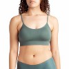 Women's Wo's 3-pack Seamless Ribbed Bralette With Scallop Edge - Danskin - 2 of 4