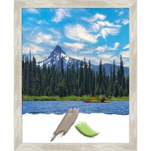 Amanti Art Crackled Metallic Narrow Picture Frame - 1 of 4