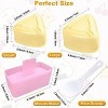 Aoibox Onigiri Mold Set - 3 Pack Triangle Rice Ball & Musubi Press Maker for DIY Sushi, Bento Lunch & Home Cooking - 2 of 4