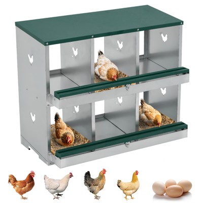 Chicken Nesting Boxes for Laying Eggs Nesting Boxes to Collect & Protect Eggs Chicken Laying Boxes for Hens