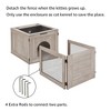unipaws 3 in 1 Mutil Purpose Cat Birthing Nesting Box - 4 of 4