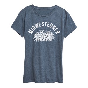 Women's - Instant Message - Midwesterner Short Sleeve Graphic T-Shirt - 1 of 4