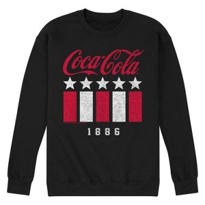 Men's - Coca-Cola - 1886 Stars Stripes Graphic Fleece Sweatshirt - 1 of 4