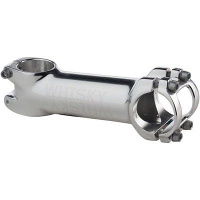 Whisky Parts Co. No.7 Stem- Polished Silver Length: 120 Bar Clamp Diameter (mm): 31.8