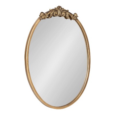 18 X 24 Arendahl Glam Ornate Decorative Wall Mirror Gold - Kate & Laurel  All Things Decor : Target