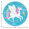 Creative Converting Unicorn Galaxy Birthday Party Supplies Kit 57ct - 3 of 4