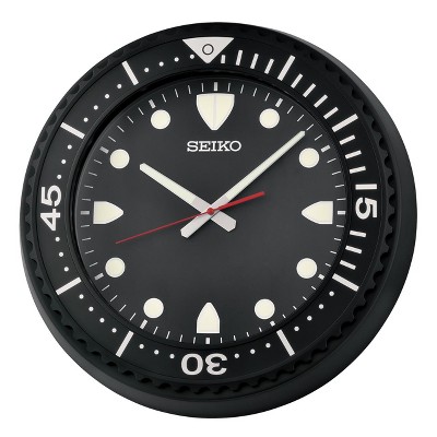 Seiko QXA849ALH Heritage Design Clock, Silver-Tone