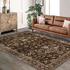 Vintage Washable Area Rugs for Living Room, Non-Slip Indoor Rugs for Dining Room, Bedroom and Office. - 3 of 4