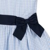 Hope & Henry Heirloom Girls'  Sleeveless Special Occasion Seersucker Party Dress with Cross Back, Kids - 2 of 4