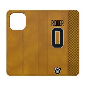 NFL Las Vegas Raiders Players Game Tactic Folio Cell Phone Case for Apple iPhone - 1 of 4