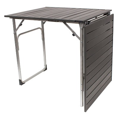 GCI Outdoor Silver Aluminum Foldable Camping Dining Table