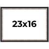 PosterPalooza | Simple Silver Picture Frame - UV Acrylic, Backing Board, Hanging Hardware Included - 2 of 4