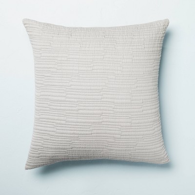 Solid Texture Matelassé Pillow Sham - Hearth & Hand™ with Magnolia