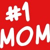 Men's Design By Humans Mother's Day 1# Best Mom in the World By happieeagle T-Shirt - 2 of 2