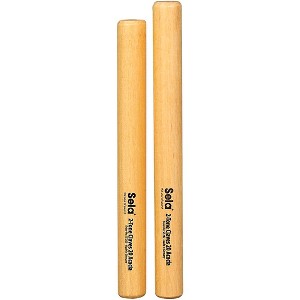 Sela 2-Tone Claves 20 Acacia - 1 of 3