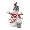 Cardinal Snowman Figurnie (Set of 2) - 3 of 4
