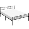 Metal Platform Bed Frame with Headboard and Footboard, No Box Spring Needed, Under Bed Storage Space - 4 of 4