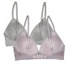Fruit of the Loom Girls' Seamless Trainer Bra with Removable Modesty Pads 2-pack - 2 of 4
