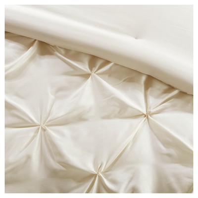 Ivory Microfiber Queen 24-Piece Bedding Set