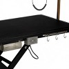 BENCMATE Pet Grooming Tool Professional Electric Lift Pet Grooming Table Adjustable, 264lbs Capacity, Non-Slip Surface, Black, 49.60"*26.00"*9.00" - 3 of 4