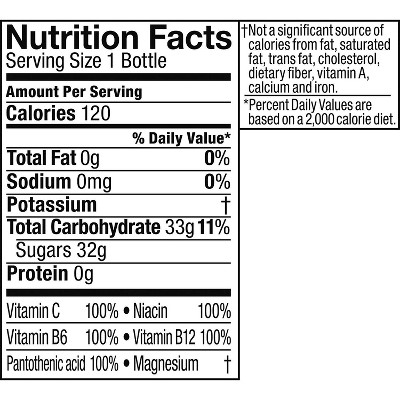 Vitamin Water Energy - Tropical Citrus, 20 Fl Oz Bottle (Pack of 6, Total Of 120 Fl Oz)