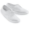 Collections Etc Striped Slip-on Sneakers Wide - 2 of 3