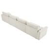 157.5" Corduroy Cloud Modular Sectional Sofa with Deep Seat - 4 of 4